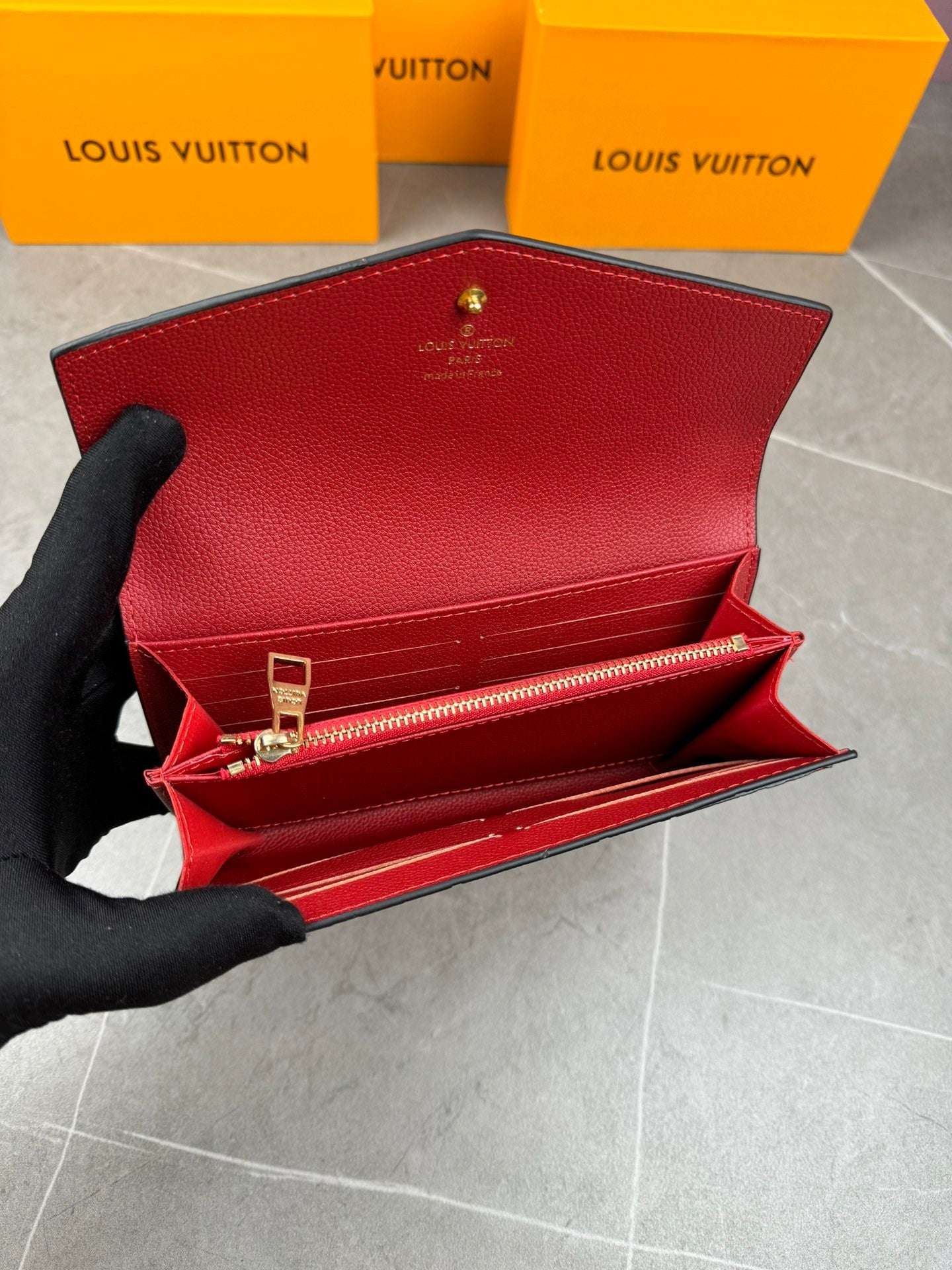 【ルイヴィトン】ダイヤモンド柄長財布 内部工夫 4カラー 在庫わずか