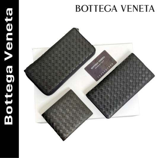 【ボッテガヴェネタ】黒カ財布☆超人気☆長短3種
