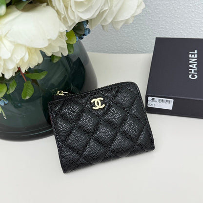 【シャネル】使いやすさ抜群！クラシック ジップ コインパース