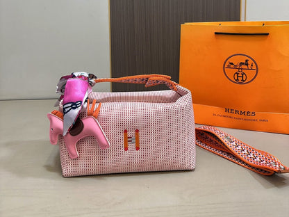 【エルメス】希少◆2wayバッグにも★GMサイズ ポーチ