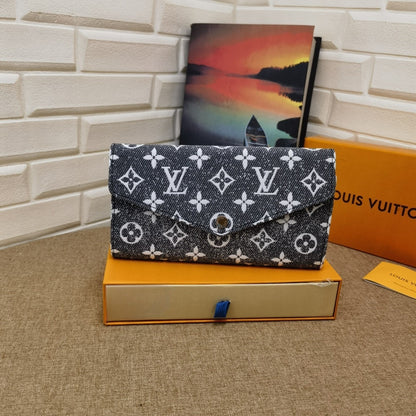 【ルイヴィトン】3タイプから選べる ジャカードデニム財布 在庫残りわずか