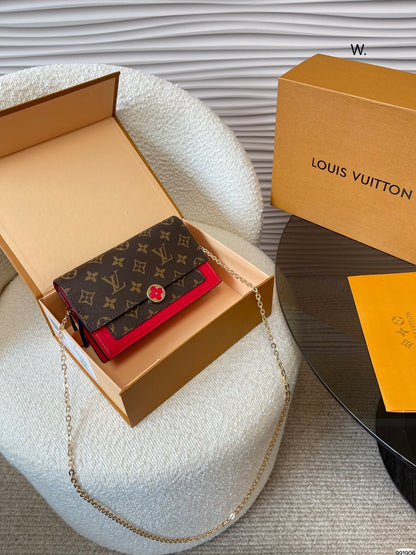 【ルイヴィトン】【高級感あふれる★】チェーンショルダーバッグ