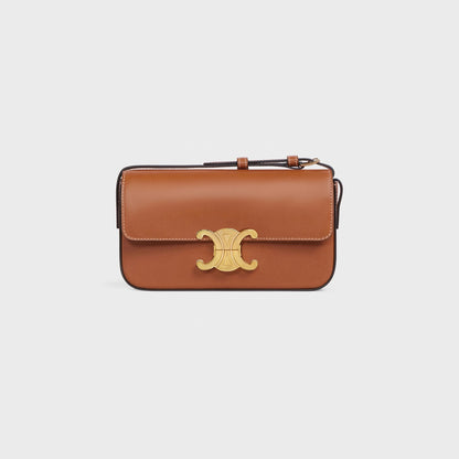 【セリーヌ】新作☀トリオンフ ショルダーバッグ / シャイニーカーフスキン-全6色