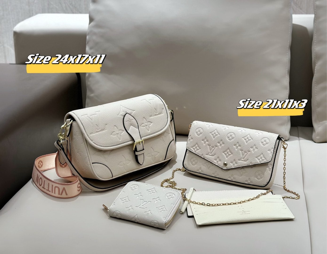 【ルイヴィトン】☆ラグジュアリー4点セット｜高級感溢れるデザイン、コスパ最強♪今すぐオンラインでチェック！