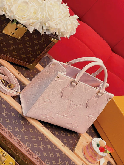 【ルイヴィトン】エレガントで可愛いデザイン★ レア オンザゴー PM