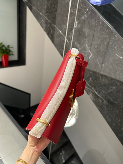 【サンローラン】スムースレザーのサンセットミディアム