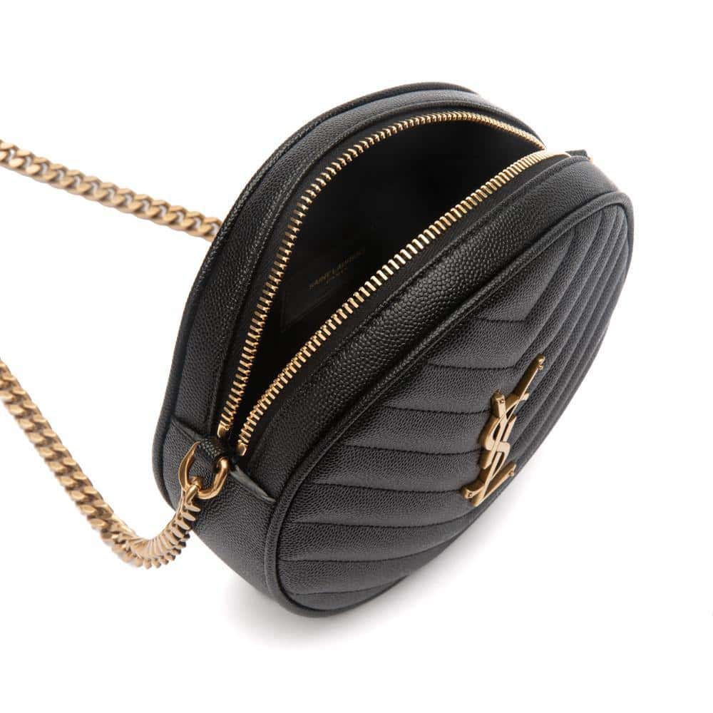 【サンローラン】 x ショルダーバッグ  ラウンド型カメラバッグ